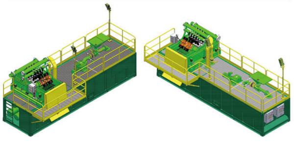 Buy cheap mud recycling system,GNMS-600B self contained mud recycling,600GPM mud recycling system from wholesalers