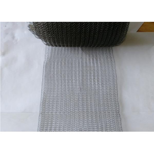 Stainless Steel 304 Knitted Wire Mesh Diameters Of 0.006" 0.008" For Filter