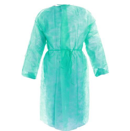 Buy cheap Hospital Disposable Plastic Gown Waterproof 16-50gsm Ergonomic Design from wholesalers