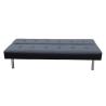 Buy cheap Leather Three Seater Sofa Bed from wholesalers