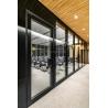 Buy cheap 85mm Thick Movable Glass Partition Walls For Office / Commercial Space Customizable Design from wholesalers