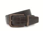 Rotate Buckle Reversible 3.5CM Mens Casual Leather Belt