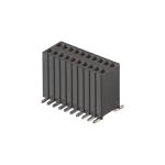 100 Pin Female Header Connector DIP Straight H4.6mm 1.27x2.54mm 2AMP Rated
