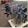 Buy cheap Double Buckets Mobile Milk Pump Machine / Portable Milking Machine 25L * 2 from wholesalers