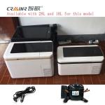 LCD Touch Screen Mini Electric Cool Box , Mini Portable Cooler For Car