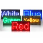 Buy cheap Outdoor P10 Single Color Led Panel Sign Advertising Displays from wholesalers