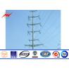 Buy cheap Outdoor Polygonal Q345 Material 30FT Electric Power Pole 1 Section from wholesalers