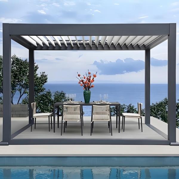 Buy cheap Transform Your Outdoor Space with Aluminum Louvered Pergolas from wholesalers