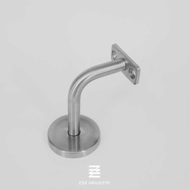 Satin / Mirror Finish Wall Mounted Handrail Bracket H50mm X W80mm