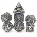 Polished Odorless Mini Resin Polyhedral Sturdy Nontoxic Metal Anti Wear Hand