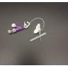 Buy cheap 26G Y Type Disposable Iv Cannula Purple For Tiny Blood Vessels from wholesalers