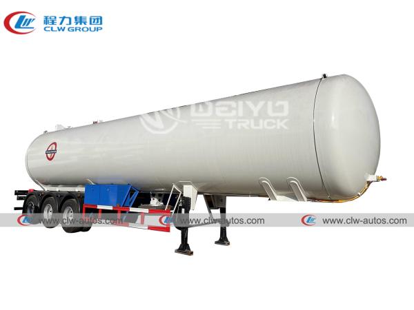 Buy cheap Jost Outrigger LPG Gas Semi Trailer Propane Butane Transportation 25t from wholesalers