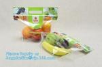 Fresh Lettuce Salad Fruits Pouches BOPP Anti Fog Leafy Vegetables Packaging Bags