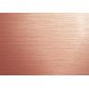 Buy cheap Decorative Rose Gold Stainless Steel Sheet , Durable Coloured Stainless Steel Sheet from wholesalers