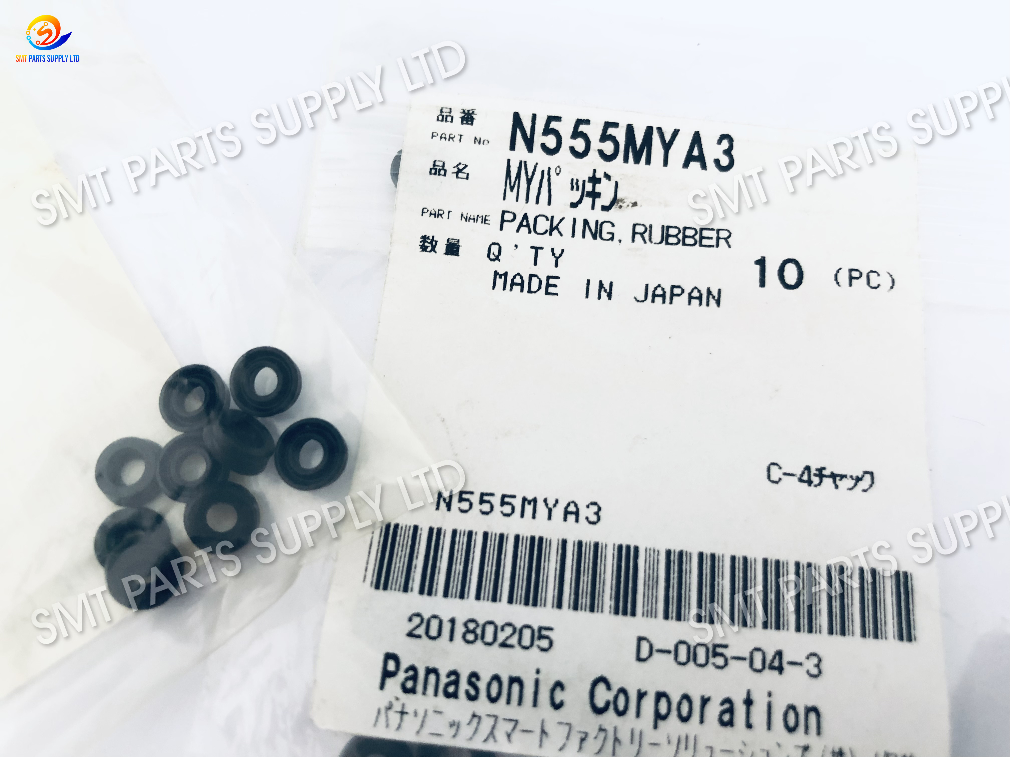Metal Panasonic CM/NPM SMT Seal Ring N555MYA3 CM402