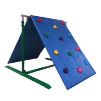 Buy cheap Customized Color Kids Backyard Climbing Wall , Plastic Childrens Rock Climbing product