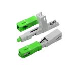 Mechanical SM Single Mode Fiber Connectors , FTTH Optical Cable Connector