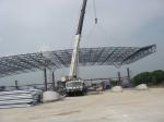 Construction Space Frame Prefabricated Steel Structure Toll Station Canopy