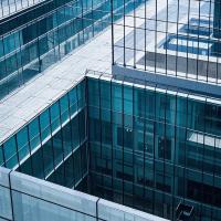 Buy cheap Elegant Finish Custom Tempered Glass Curtain Wall For Home Office Commercial product