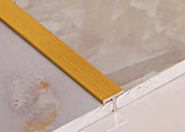 aluminium T shaped tile trim profile