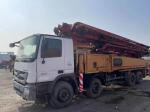 Red Beton Boom Pump Putzmeister 56 Meter Second Hand for Big Construction