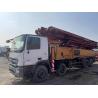 Buy cheap Red Beton Boom Pump Putzmeister 56 Meter Second Hand for Big Construction Projects from wholesalers