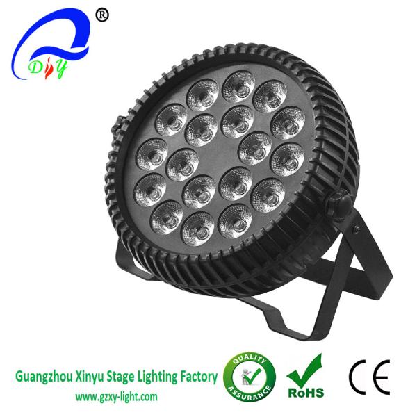 Buy cheap 18 PCS 15W RGBW UV 5IN1 6IN1 LED Par Wedding Stage Light from wholesalers