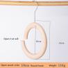 Buy cheap Multifunctional Wooden Clothes Hanger Unpainted Scarf Ring Hanger from wholesalers