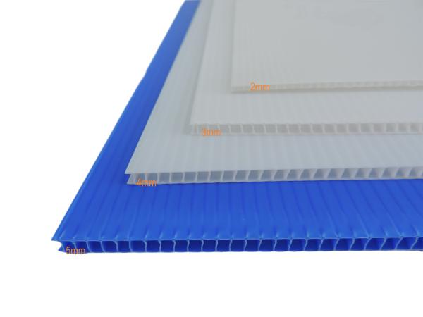 Buy cheap Weather Resistant PP Corrugated Plastic Sheets Customized Die Cut Size from wholesalers