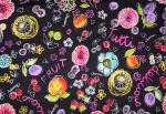 Pure Breathable 100% Cotton Twill Fabric with Per Customer Design Color