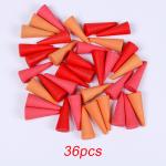 Baby Wooden Constructor Set Nordic Wooden Rainbow Blocks Loose Parts Montessori