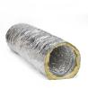 Buy cheap Diameter 4" 24" Insulated Flexible Duct With Aluminum Foil And Fiberglass 10 M Length from wholesalers