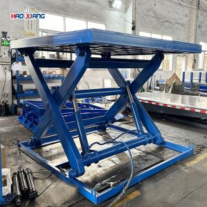 China Unmovable Hydraulic Scissor Lift Vertical Electric Hydraulic Table Lift on sale