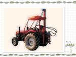 Tractor drilling rig agricultural soil area