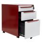 Buy cheap Mobile 0.4mm To 1.2mm 3 Drawer Pedestal File Cabinet from wholesalers