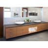 Buy cheap Wall Hanging Prima Vanity Custom Plywood Door White Bathroom Cabinets Granite Countertop from wholesalers
