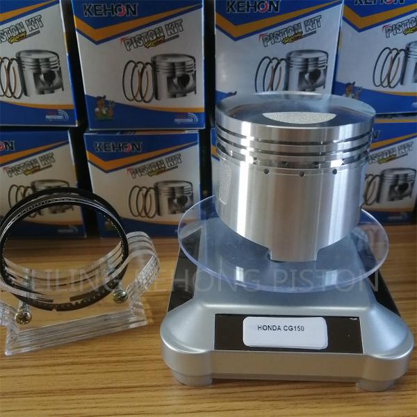 Buy cheap Graphite Coated CG Piston For CG150 62mm CYL DIA Black Color Durable from wholesalers