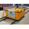Buy cheap 15T Driven Electric Battery Transfer Cart Heavy Duty Platform Trolley Flatbed from wholesalers