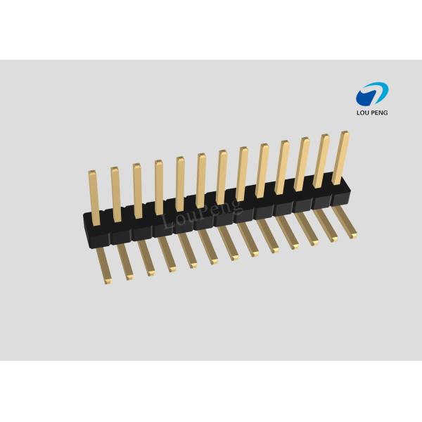 Buy cheap Pin Header 1x13pin 1.27mm pitch horizontal from wholesalers