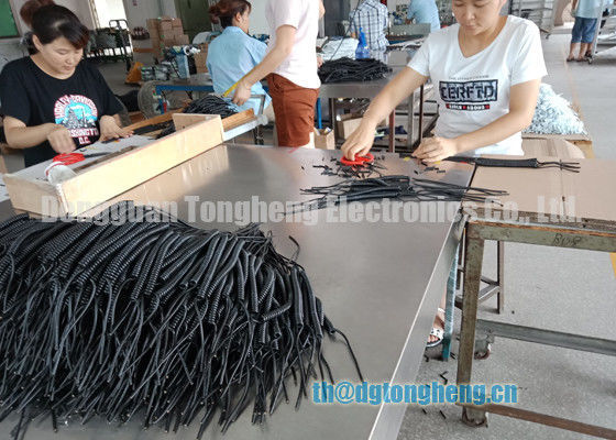 Integrated Project Special Made Coil Spiral Cable 80C 450V