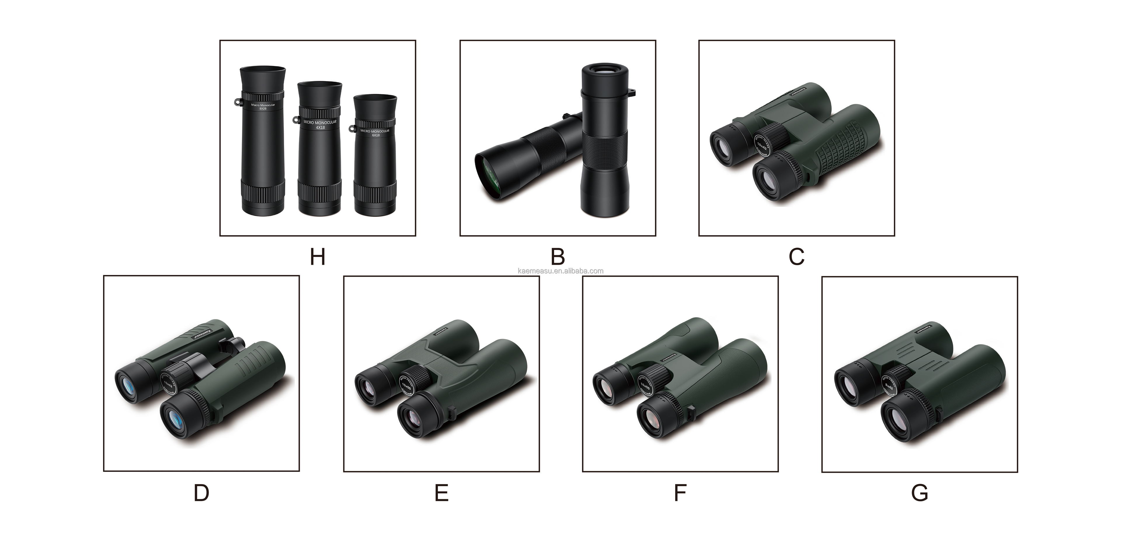 D 10X Magnification Monocular Outdoor Sport HD Professional Binocular Telescope Birding Thermal Scope