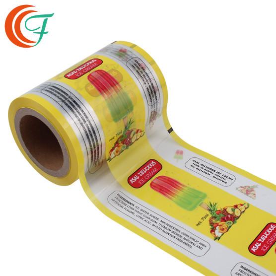 Buy cheap Color Printed Frozen Food Packaging Film 50-60mic BOPP Lamination Film For Ice Cream Package from wholesalers