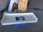 Custom Bathroom Vanity Tops Solid Surface Quartz Countertop Slab Non -