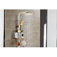 Buy cheap DN15 Solid Brass Thermostatic Dual Head Mixer Shower product