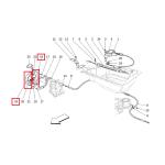 For Maserati Quattroporte GranCabrio GranTurismo Hand Brake Shoes OEM 248418
