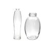 Buy cheap Bathroom Clear Empty Cosmetic Glass Bottles With Pump Dispenser Refillable from wholesalers