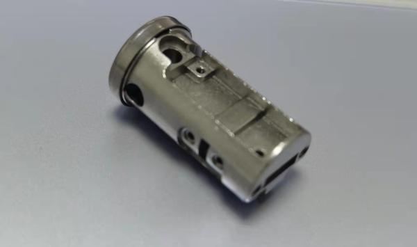 Buy cheap Tolerance 0.01mm Cylindrical Door Lock Parts , ISO9001 Custom Injection Molded Parts from wholesalers