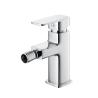 Buy cheap Chrome Plating Deck Mounted Brass Bidet Faucets 35mm Ceramic Cartridge from wholesalers