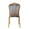 Buy cheap Steel Stacking Hotel Gold Banquet Chair With Backrest from wholesalers