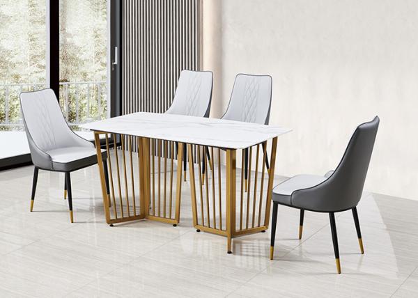 Buy cheap Rockboard Rubber Wood Living Room Nordic Dining Table from wholesalers